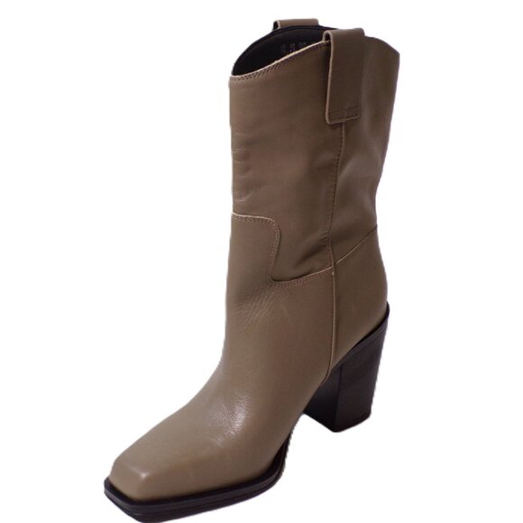 🆕FRANCO SARTO Valor Square Toe Mid-Calf Boot 7 Gray - Picture 9 of 13